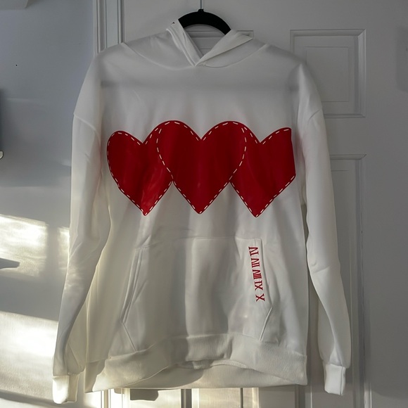 TikTok Shop 3 Heart Sweatshirt - Picture 1 of 2